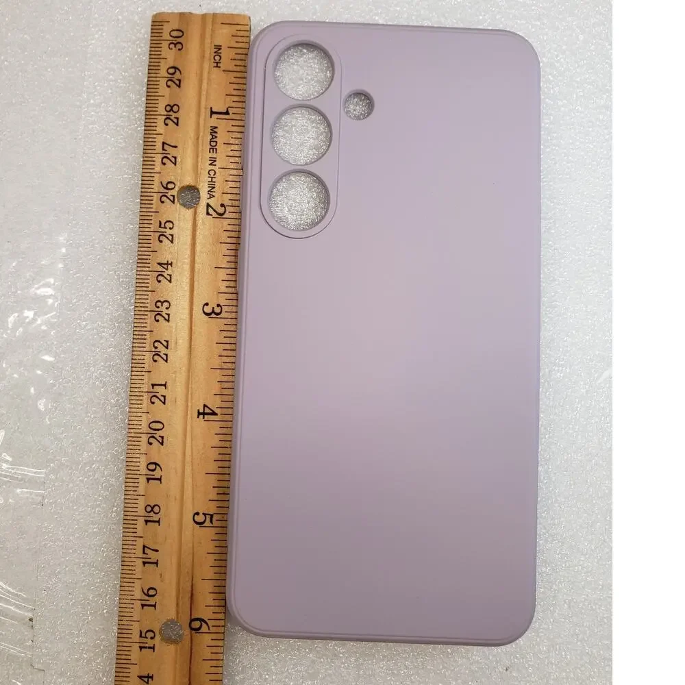 AliYoon Silicone Case for Samsung Galaxy S24 Regular (Purple)